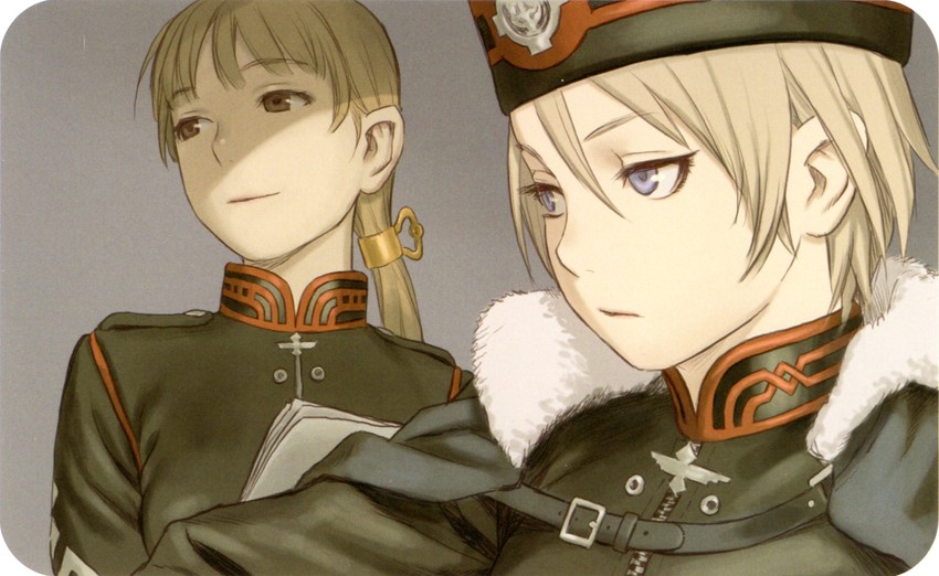 tatiana wisla and alister agrew (last exile and 1 more) drawn by murata_range