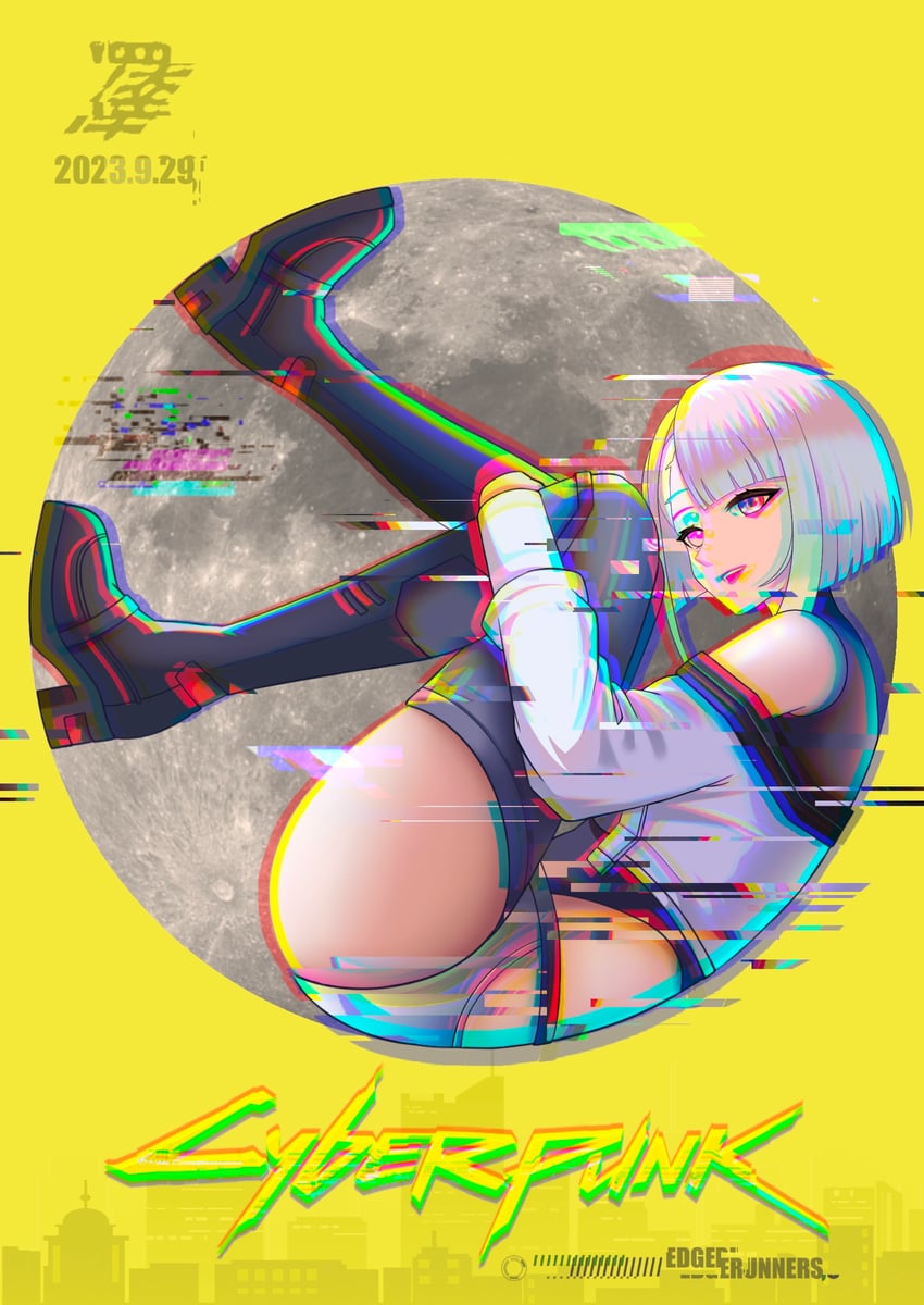 lucy (cyberpunk and 1 more) drawn by zekong_pioneer