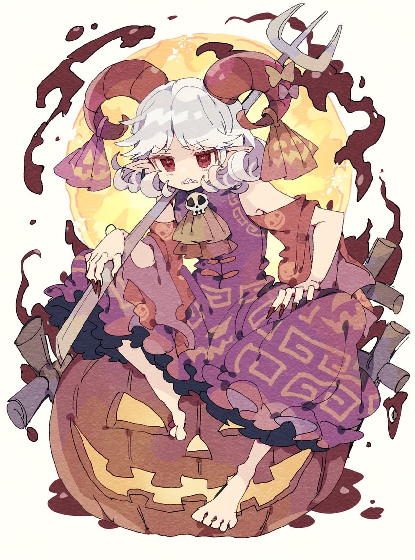 toutetsu yuuma (touhou and 1 more) drawn by nikorashi-ka
