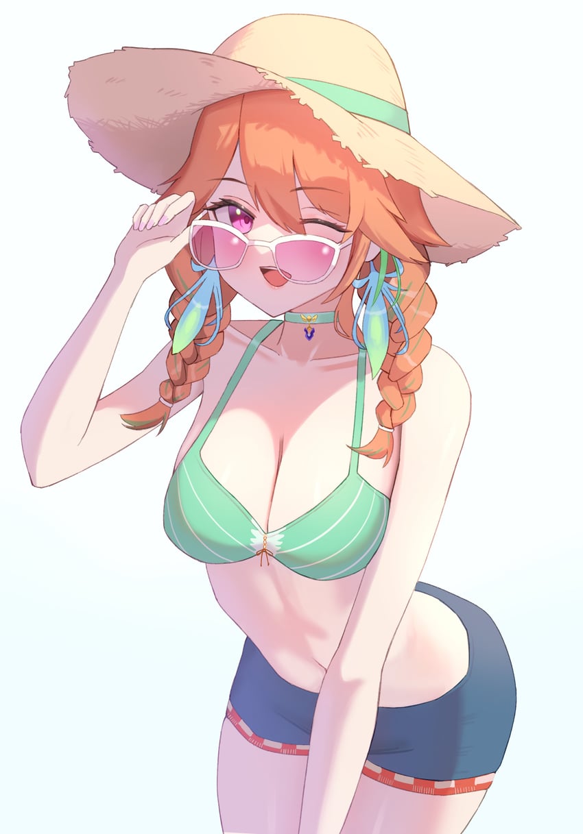 takanashi kiara (hololive and 1 more) drawn by o-e331