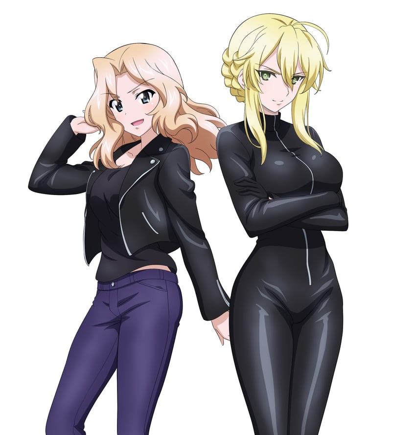 artoria pendragon, kay, and kawasumi ayako (fate and 2 more) drawn by key_(gaigaigai123)