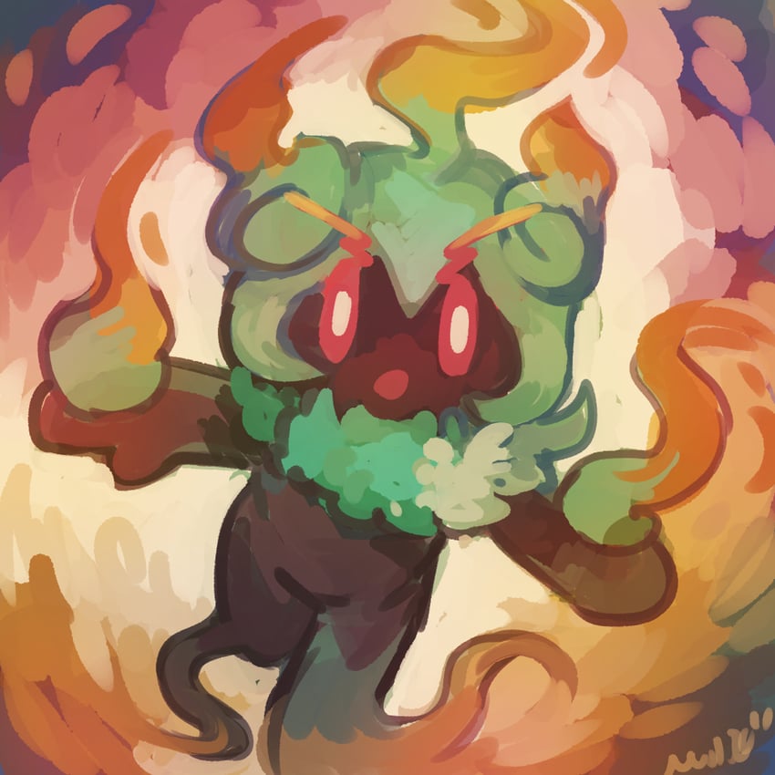 marshadow (pokemon) drawn by rubin