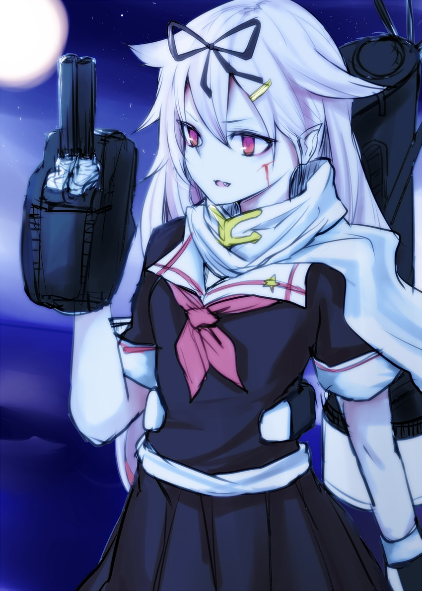 yuudachi and yuudachi kai ni (kantai collection) drawn by nyakonro_(nekonro)