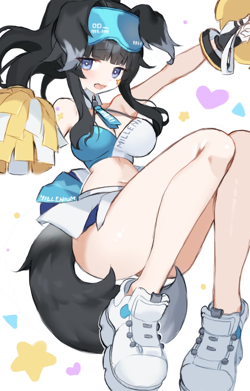hibiki (blue archive) drawn by suuuuica