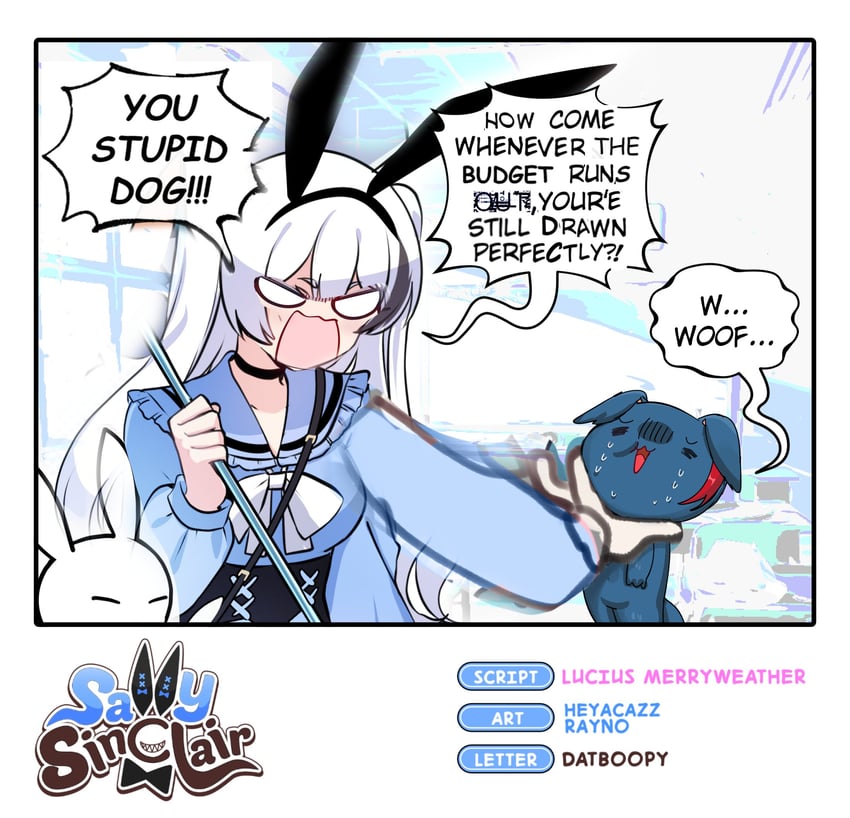 sally sinclair and merry (original) drawn by heyacazz, jowa, merryweather, rayno, and ryuuxin