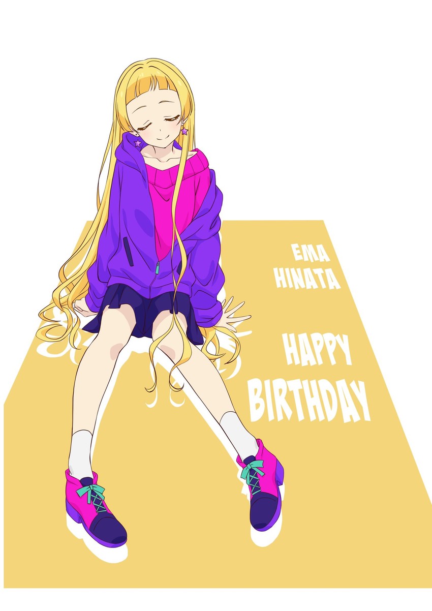 hinata ema (aikatsu! and 1 more) drawn by hashiguchi_hayato