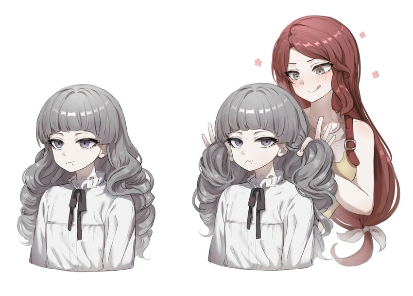 marina and abella (fear & hunger and 1 more) drawn by lilio