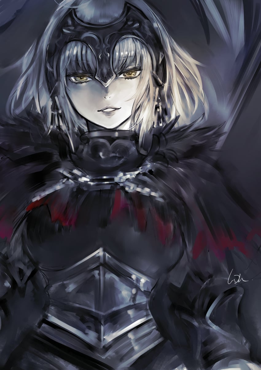 jeanne d'arc alter (fate and 1 more) drawn by doraeshi