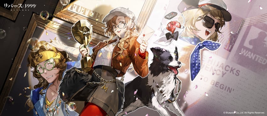 regulus, apple, melania, pickles, ms. acey, and 1 more (reverse:1999) drawn by bokyo