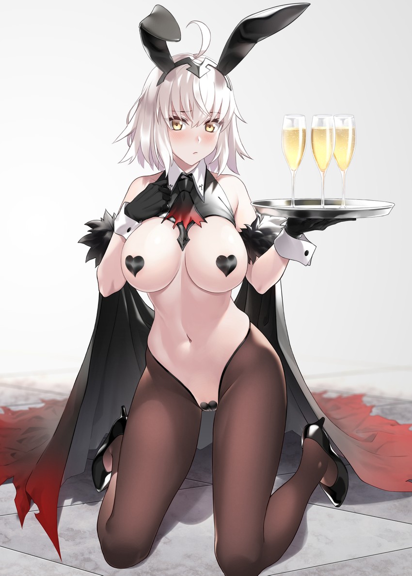 jeanne d'arc alter (fate and 1 more) drawn by prime_(prime_tw)