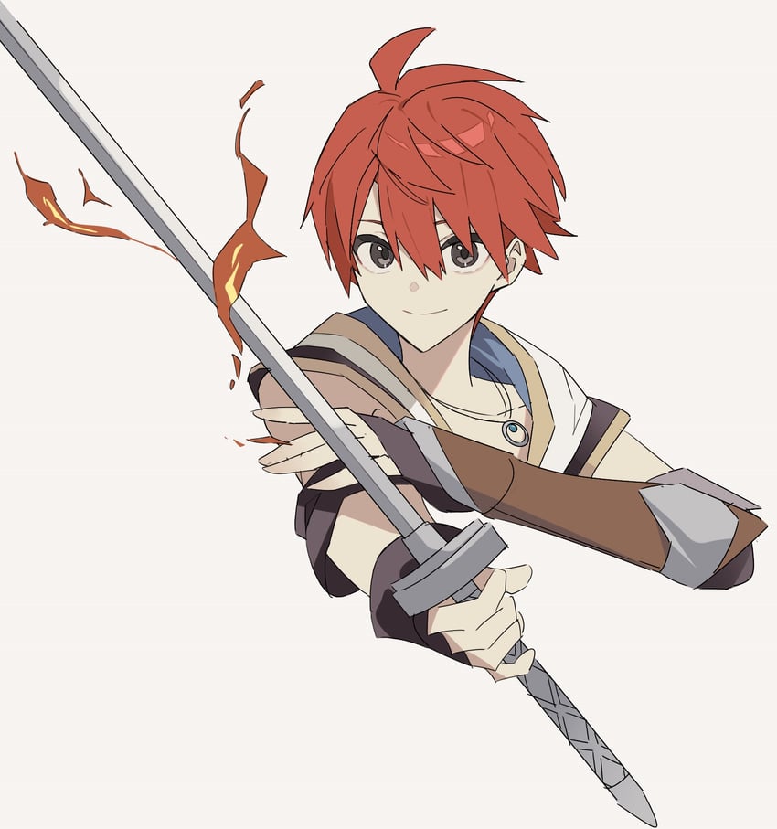 adol christin (ys and 1 more) drawn by george_man