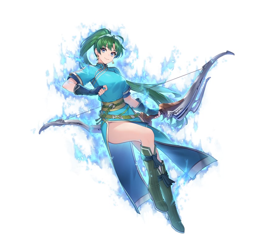 lyn (fire emblem and 3 more) drawn by essual_(layer_world)