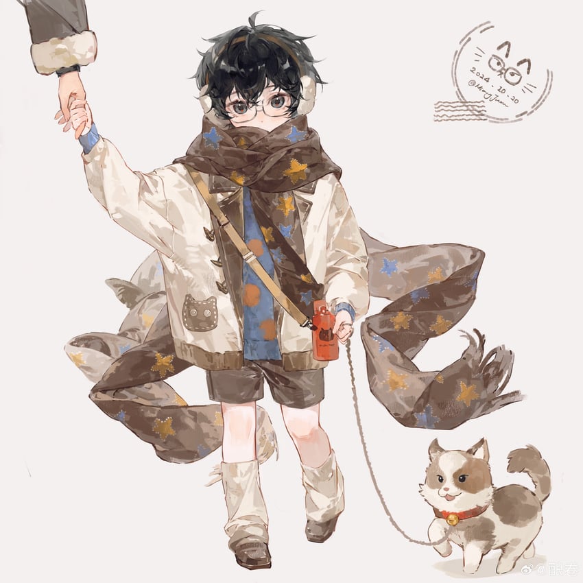 amamiya ren (persona and 1 more) drawn by niangjuan
