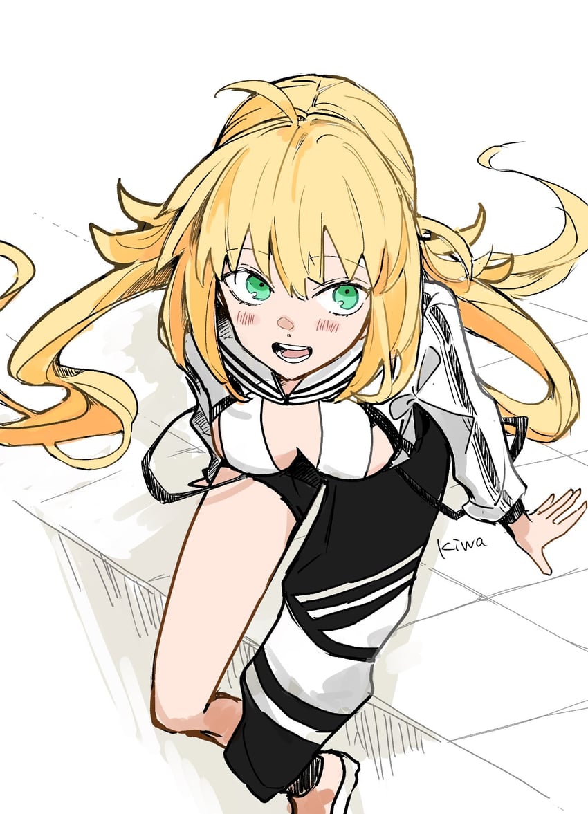 artoria pendragon and artoria caster (fate and 1 more) drawn by ki_wa001