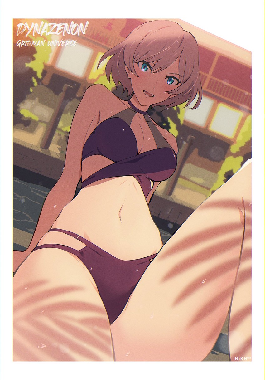 mujina (gridman universe and 1 more) drawn by nikh