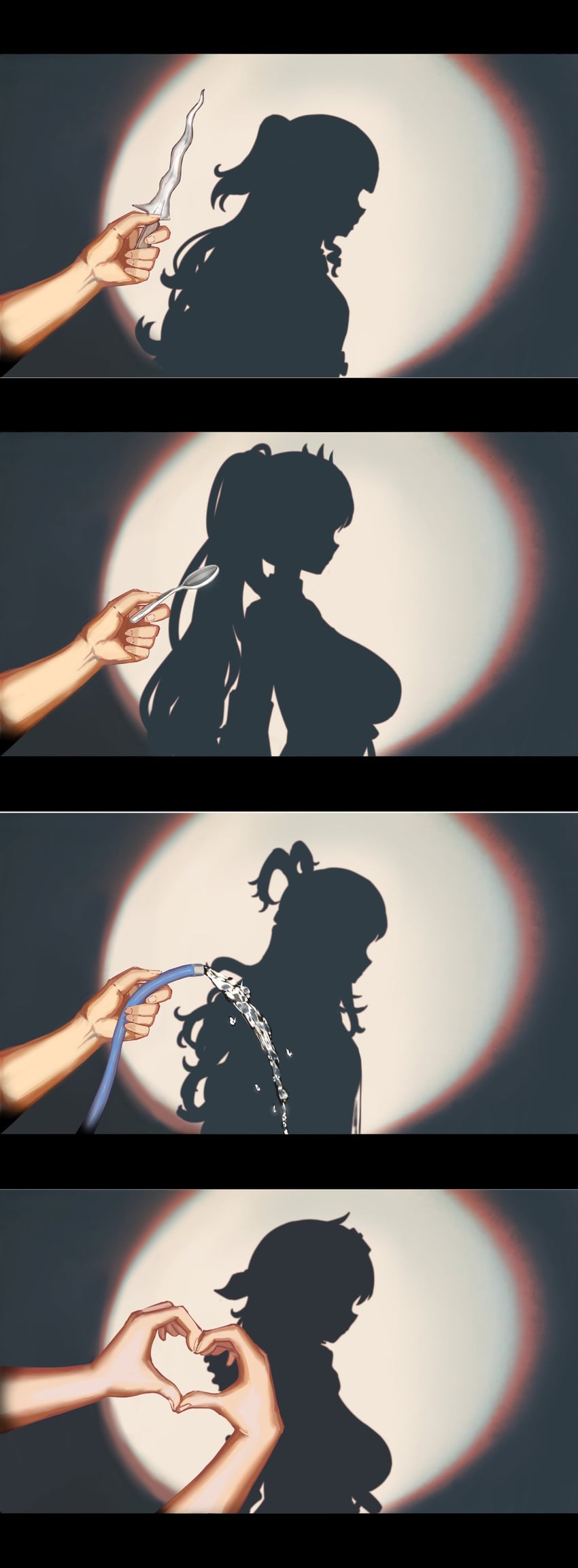 pavolia reine, kaela kovalskia, kobo kanaeru, and anya melfissa (hololive and 1 more) drawn by sundajin_asagi