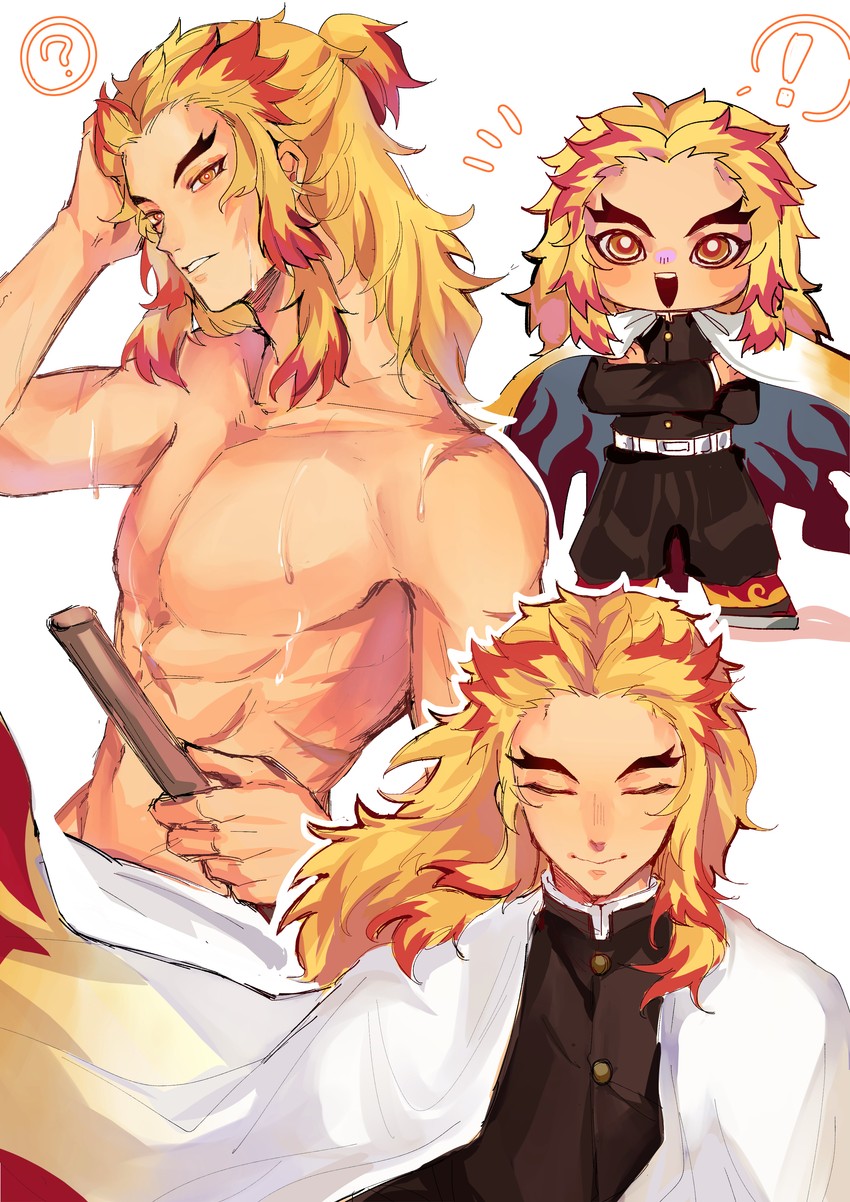 rengoku kyoujurou (kimetsu no yaiba) drawn by b.s_(fwpt2745)