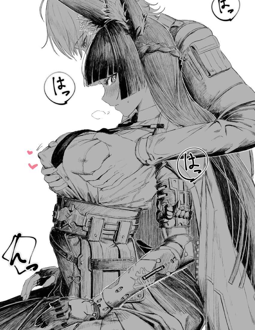 hoshimi miyabi and wise (zenless zone zero) drawn by hoooowl
