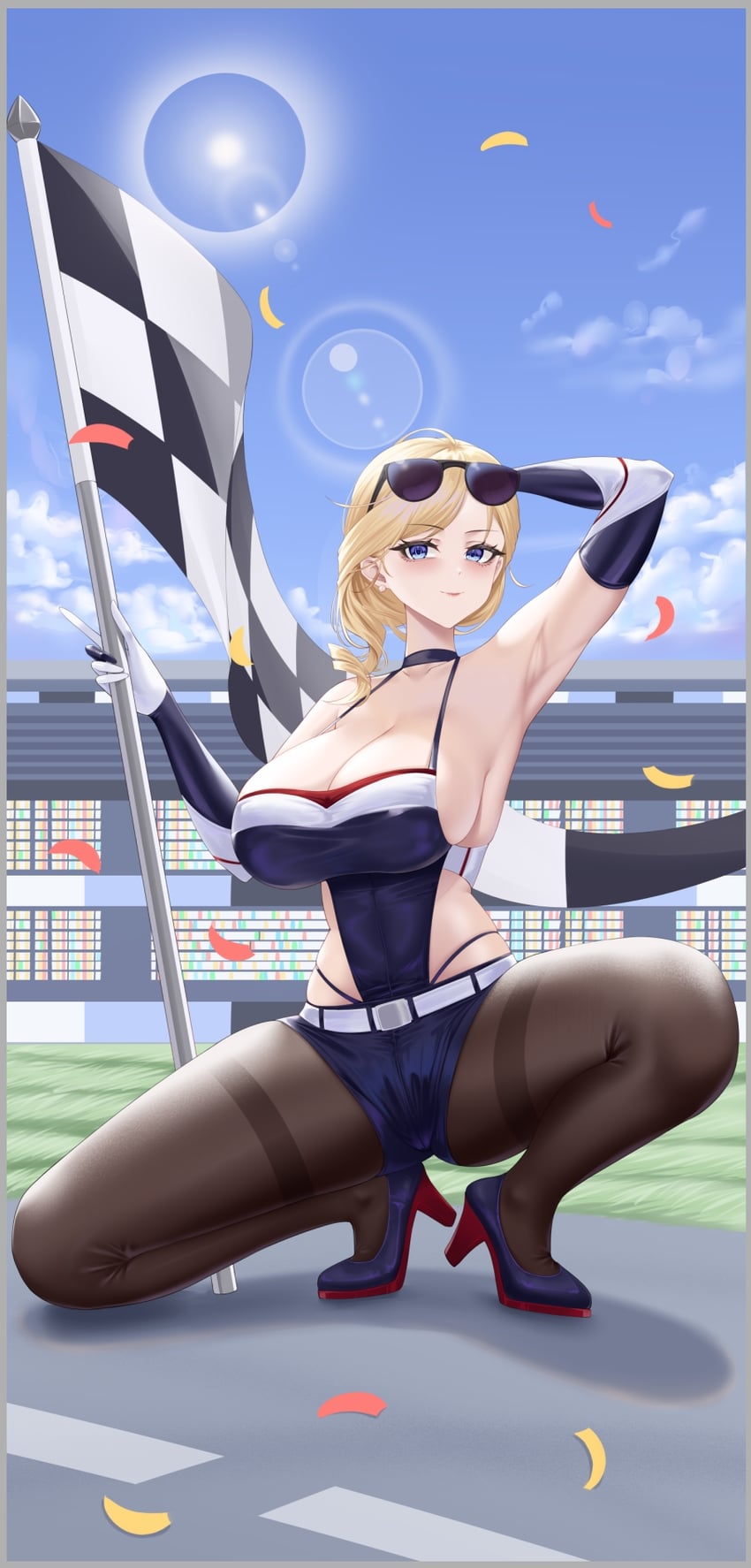 hood (azur lane) drawn by ichikushi_mojibake