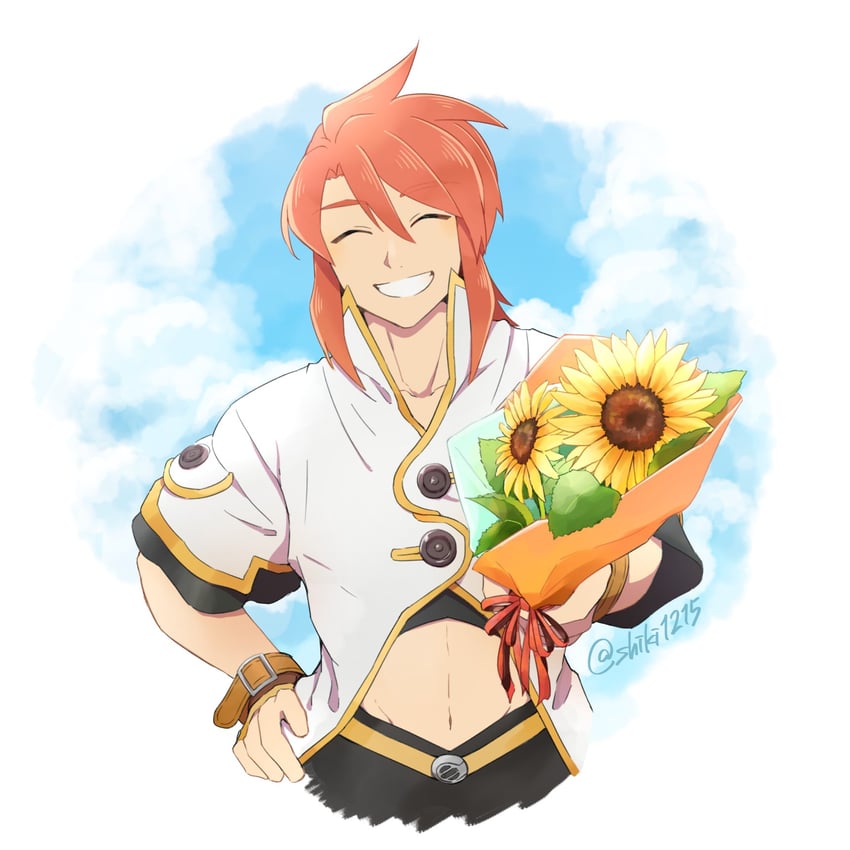 luke fon fabre (tales of and 1 more) drawn by shiki_123