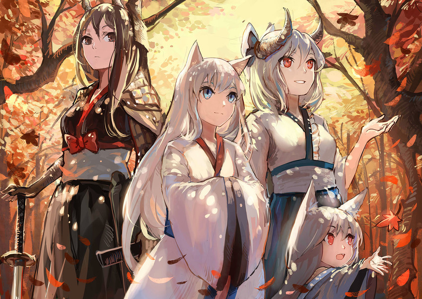 no.23 and elina griffintil (pixiv fantasia and 1 more) drawn by sishenfan