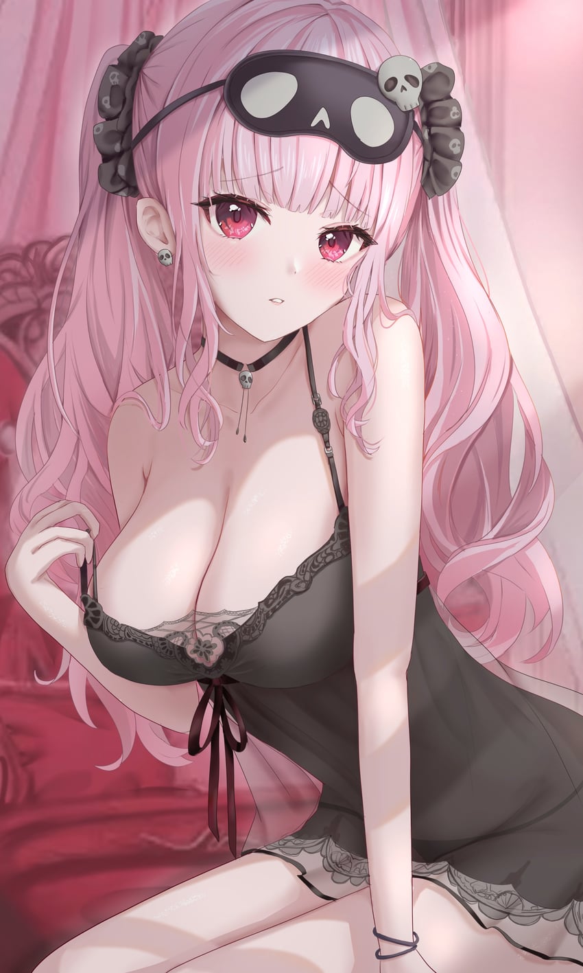 mori calliope (hololive and 1 more) drawn by uni_ikura