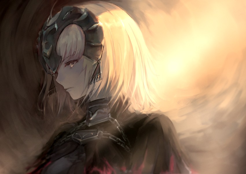 jeanne d'arc alter (fate and 1 more) drawn by rmd