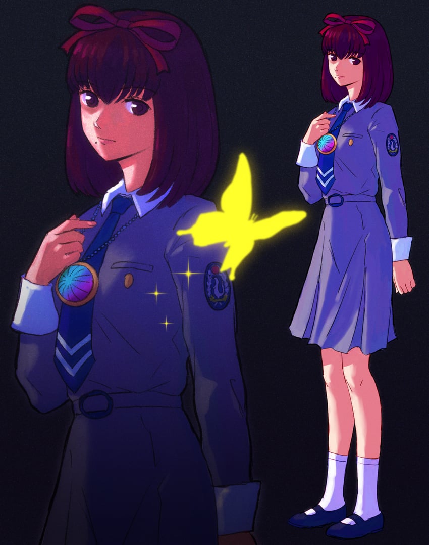 sonomura maki (persona and 1 more) drawn by zawabug