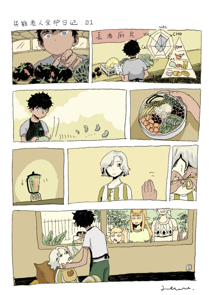 mithrun, kabru, fleki, lycion, and pattadol (dungeon meshi) drawn by lolo59199770