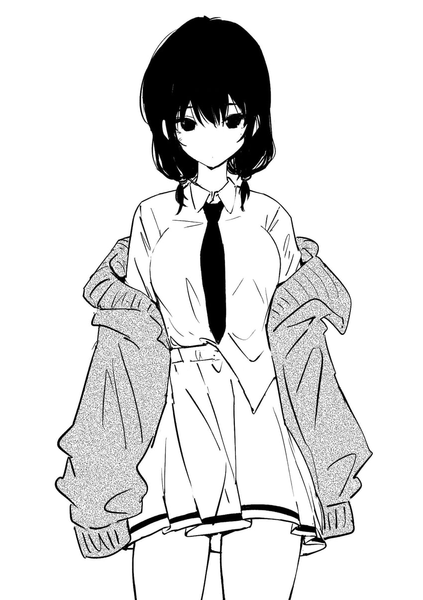 tamura yuri (watashi ga motenai no wa dou kangaetemo omaera ga warui!) drawn by kajino_(aosansai)
