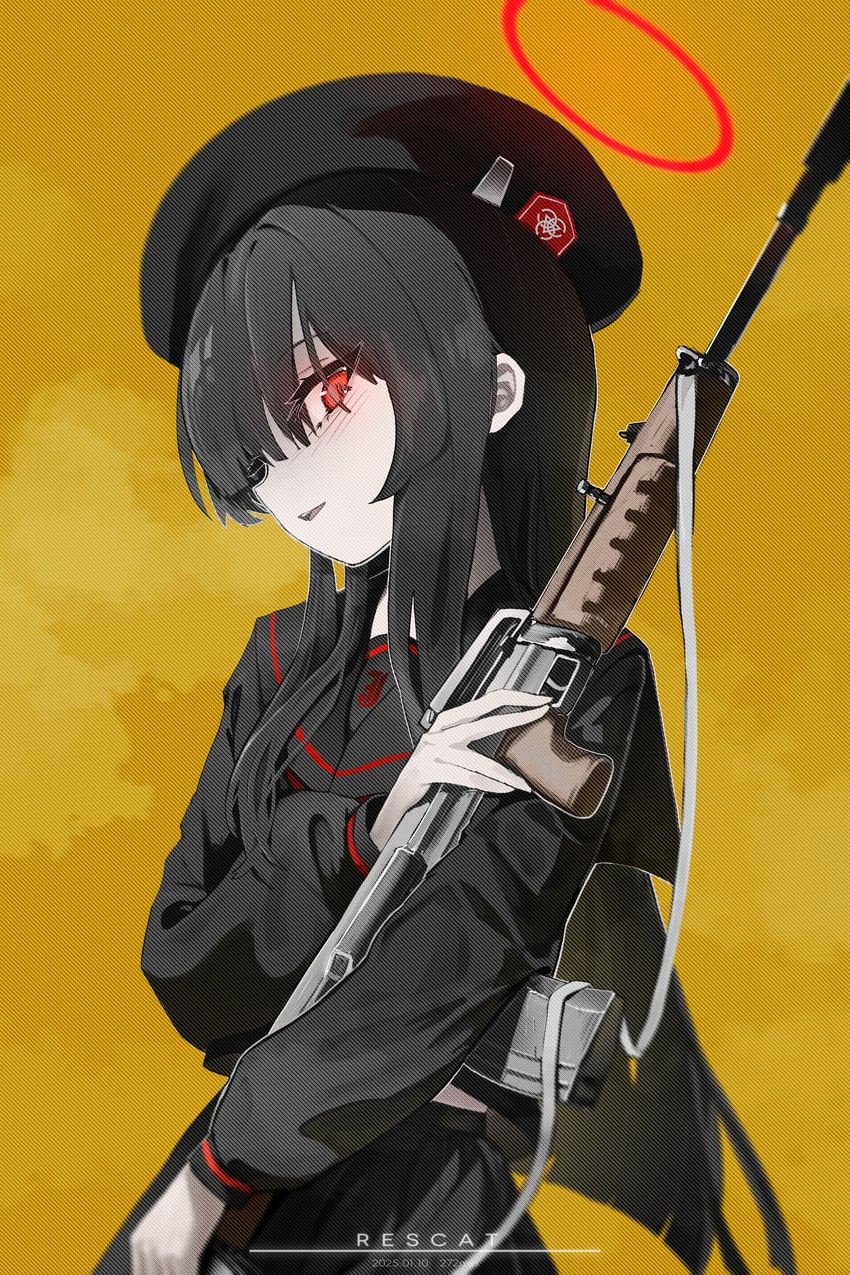 justice task force member (blue archive) drawn by rescat