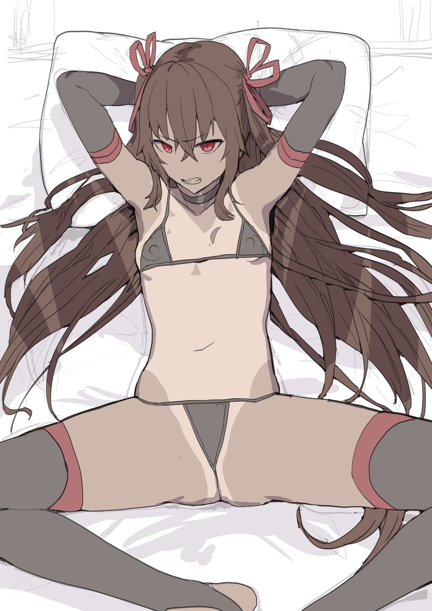 mizuki yukikaze (taimanin and 1 more) drawn by oosawara_sadao