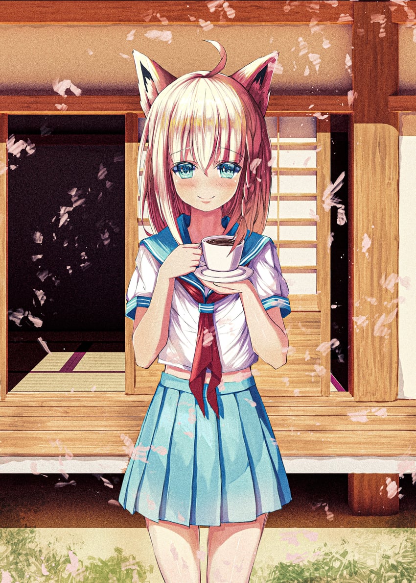 shirakami fubuki (hololive) drawn by natsuki_(digretking)
