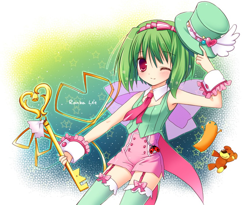 ranka lee and oosanshouuo-san (macross and 2 more) drawn by aono_ribbon