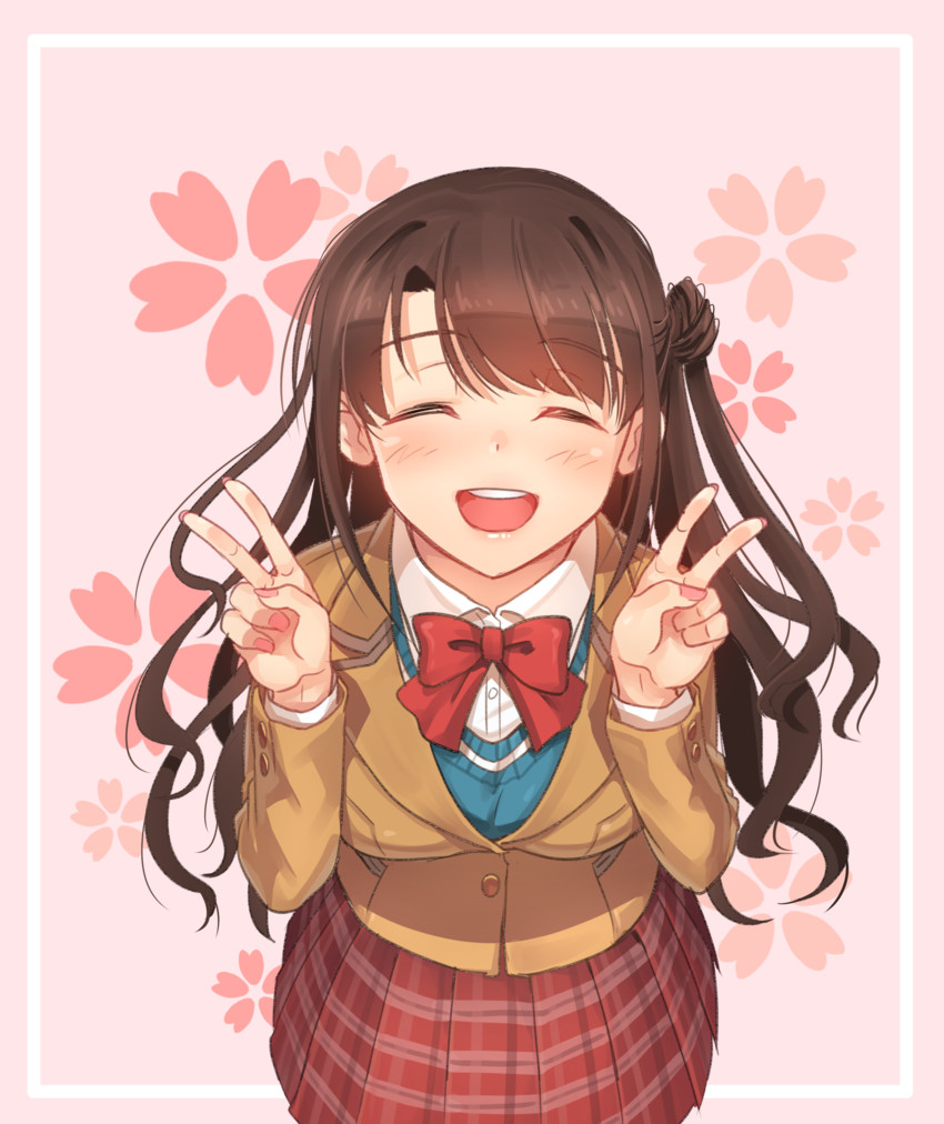 shimamura uzuki (idolmaster and 1 more) drawn by kamille_(vcx68)