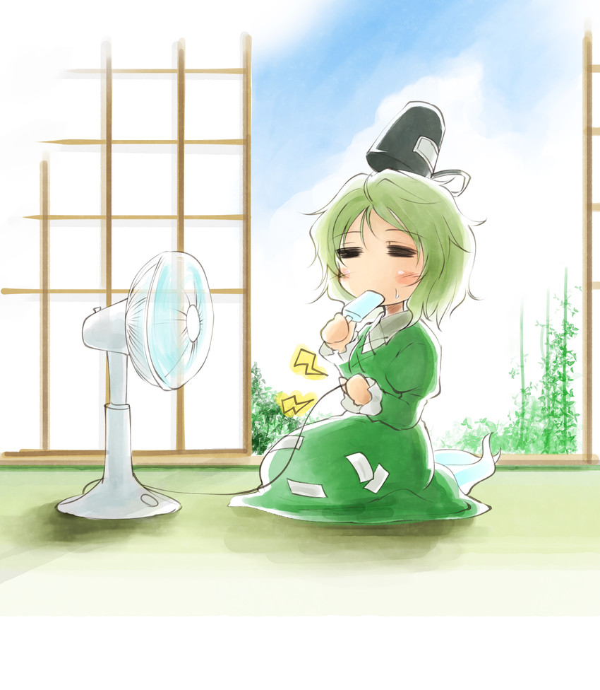 soga no tojiko (touhou) drawn by kakao_(noise-111)