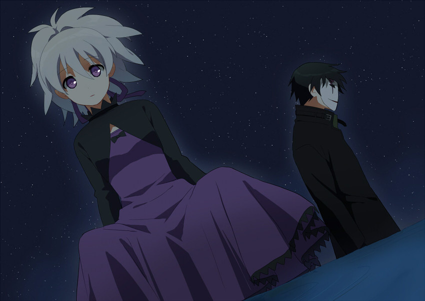 yin and hei (darker than black) drawn by mozu_(modagoro)