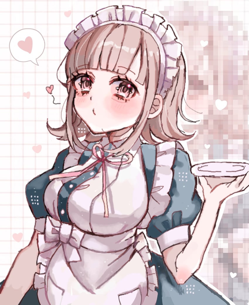 nanami chiaki (danganronpa and 1 more) drawn by yuyu_(yuuyudayo1211)