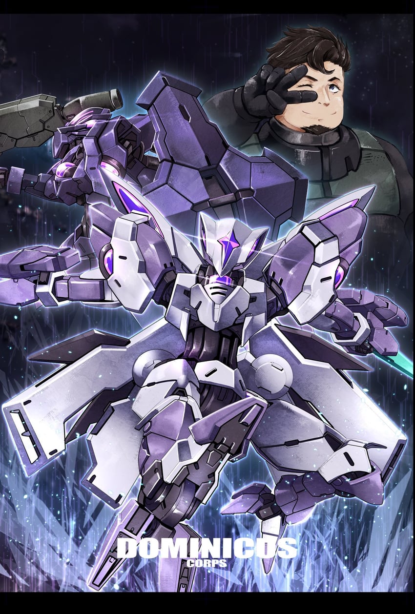 beguir-beu, kenanji avery, and beguir-pente (gundam and 1 more) drawn by ayato_mabu