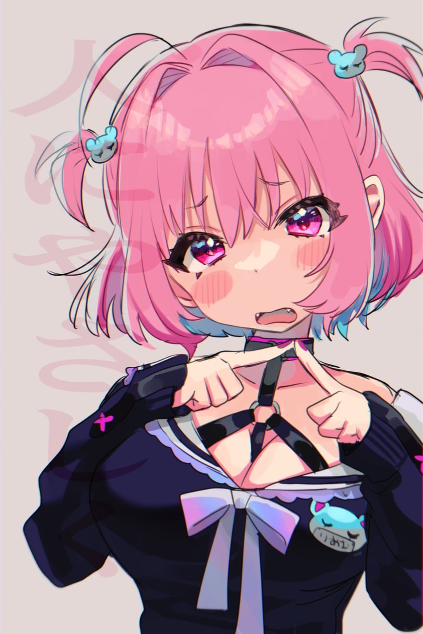 yumemi riamu (idolmaster and 2 more) drawn by sukoyaka_(100hituzi)