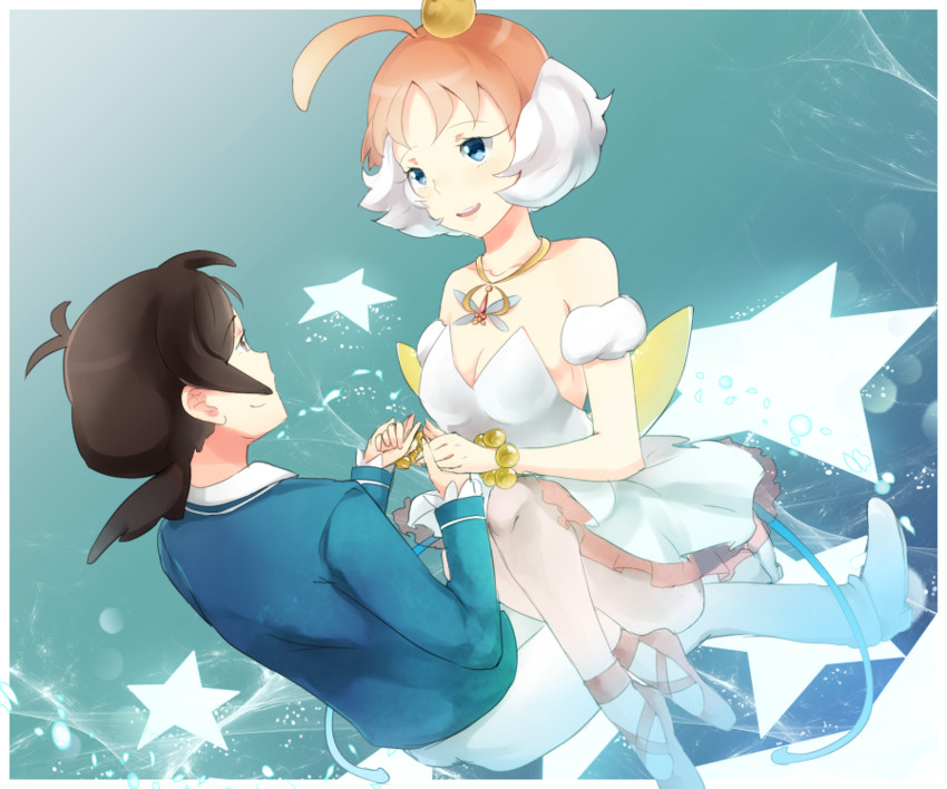 ahiru, princess tutu, and fakir (princess tutu) drawn by saviala