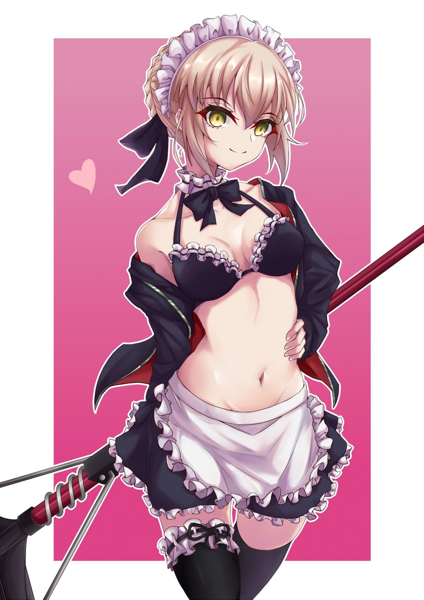 artoria pendragon and saber alter (fate and 1 more) drawn by miying_(13975192760)