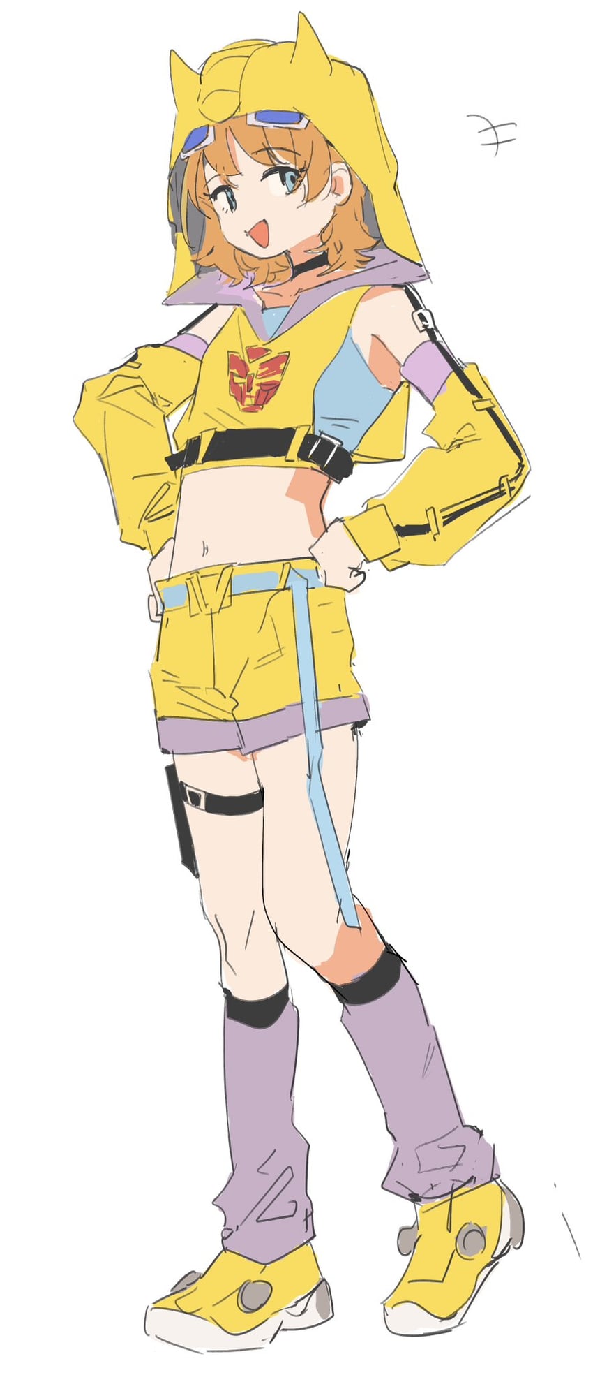 bumblebee (transformers and 1 more) drawn by si_ming