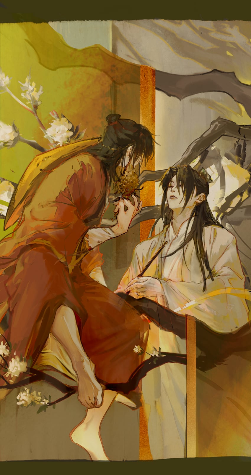 li huowang and zhuge yuan (dao gui yi xian) drawn by muyuyouyang