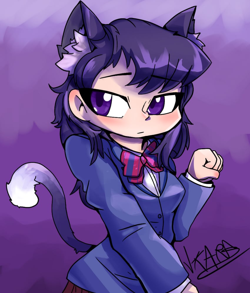 komi shouko (komi-san wa komyushou desu) drawn by matthewpopsicle