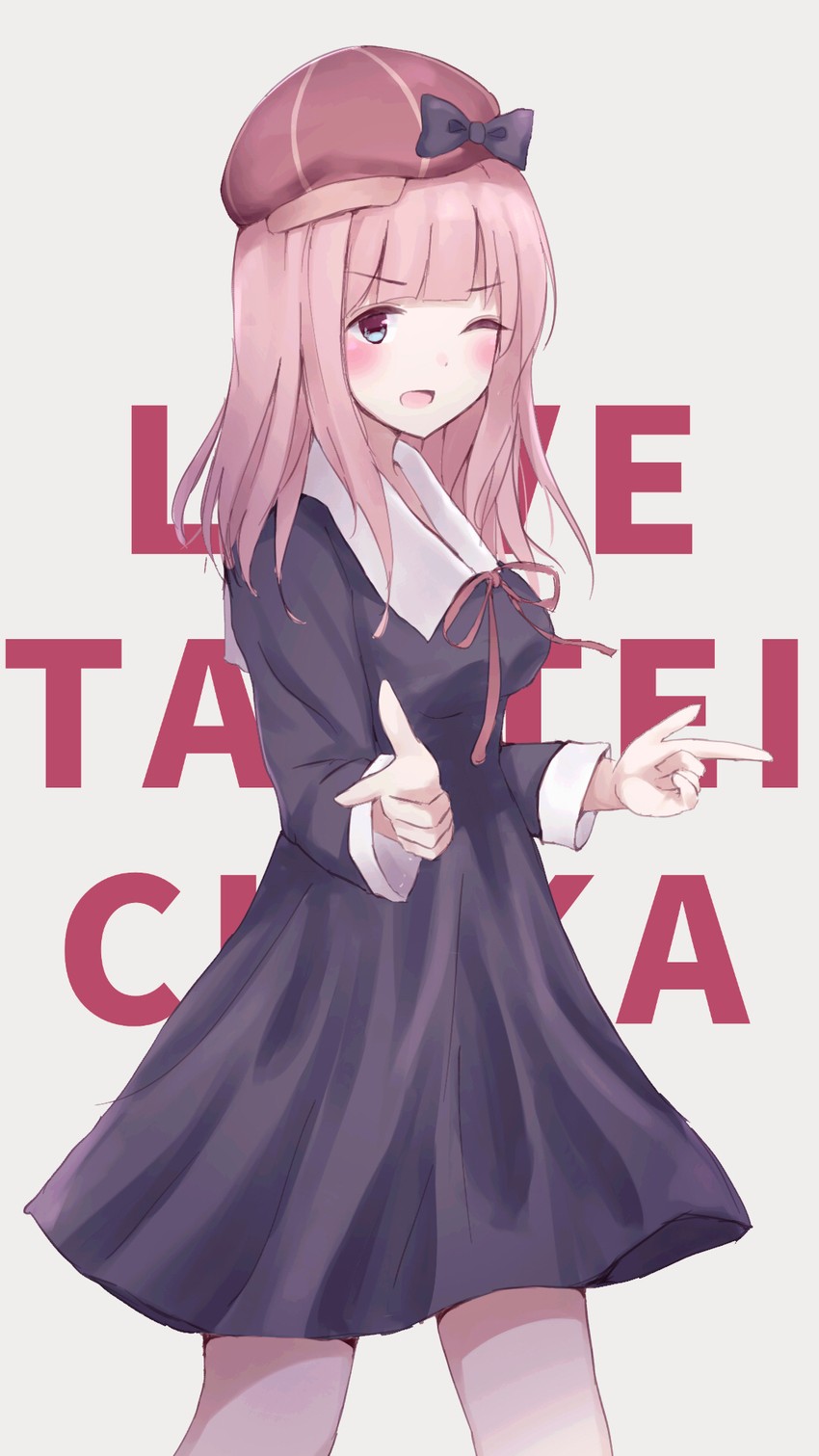 fujiwara chika (kaguya-sama wa kokurasetai ~tensai-tachi no renai zunousen~) drawn by nnyo_(nyonyonyonyon07)
