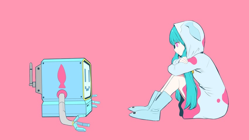 hatsune miku (vocaloid and 1 more) drawn by pinocchio-p