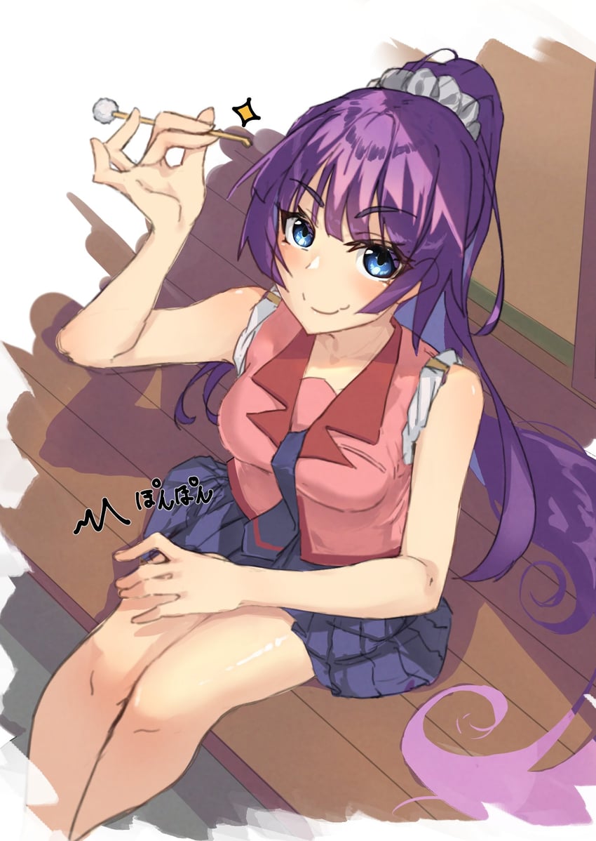 senjougahara hitagi (monogatari and 1 more) drawn by thomas_(aoakumasan)