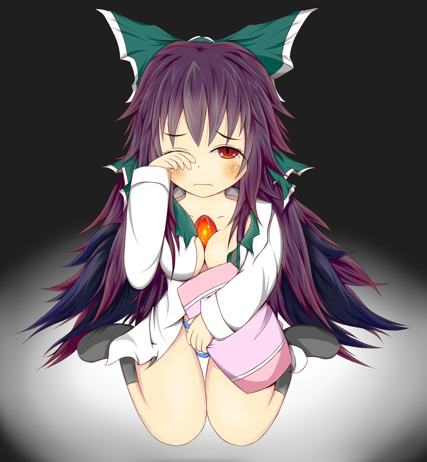 reiuji utsuho (touhou) drawn by harvest0160ro
