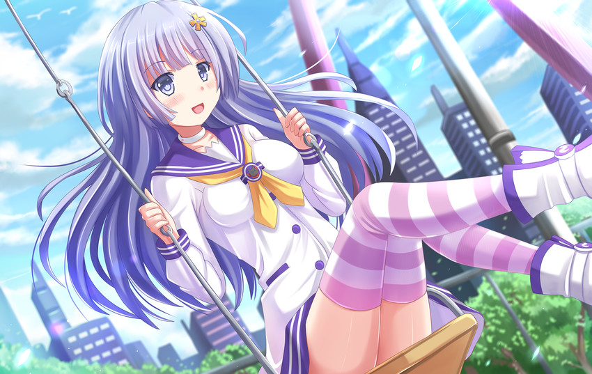 nepgear, sakamoto, and izayoi miku (neptune and 3 more) drawn by kazenokaze